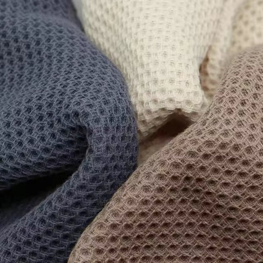 Geschirrtücher 100% Baumwolle 3er Set 30 x 30 cm Weiche Küchenhandtücher Waffeldesign - Hotelclubshop