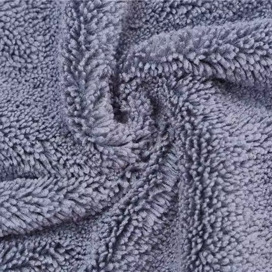 5x Premium Mikrofaser Grau 40x40cm – Autopflege, Polieren, Waschanlage Tücher