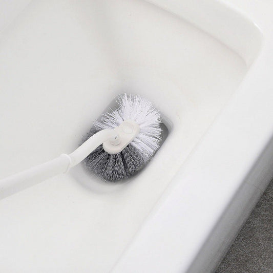 3in1 Silikon Toilettenbürste Set 3 Bürsten+Halter Weiß Antihaft hygienisch