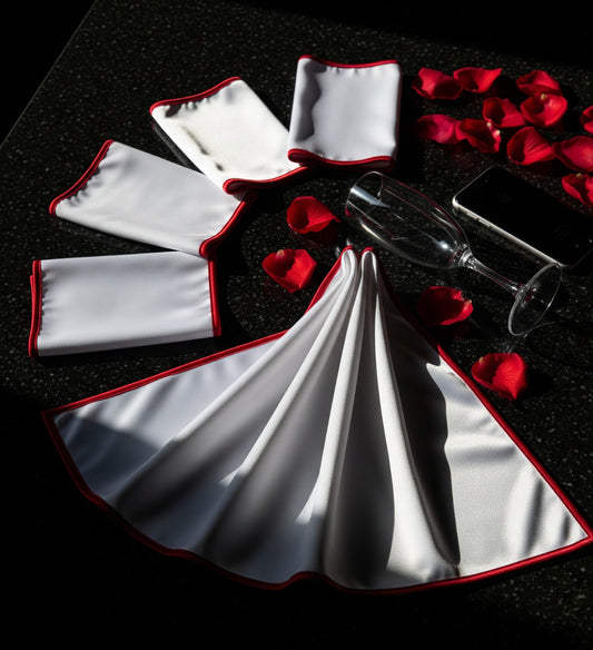 5xProfi Glaspoliertuch Streifenfrei Weinglas Fenster Poliertuch Gastro hotelclub