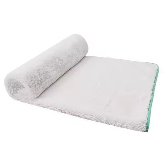 Hotelclub 600g 70x90cm Mikrofasertuch Auto Poliertuch Trockentuch Weiß 550gsm