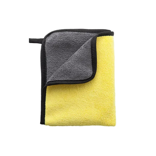 5x 500GSM Autowaschtuch Mikrofaser-Polierhandtuch Extra dick & saugstark 30x30cm